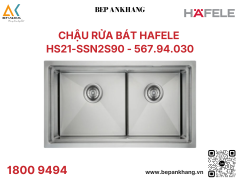 Chậu rửa bát HAFELE HS21-SSN2S90 - 567.94.030 